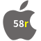 Aplicativo 58r para iOS
